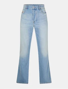 Mens 1998 Back Straight Leg Jeans In Blue Denim - Size 29w/32l - Diesel - FashionsVida
