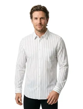 Hugo Chemise à Manches Longues Erillo 10280268 Natural L
