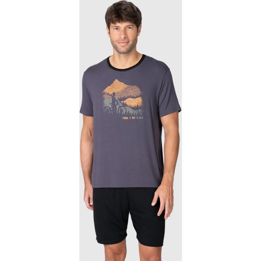Massana - Pijama corto de hombre - Massana - FashionsVida