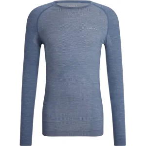 WOOL-TECH LIGHT LANGARM-SHIRT Herren Blau XXL - Falke - FashionsVida