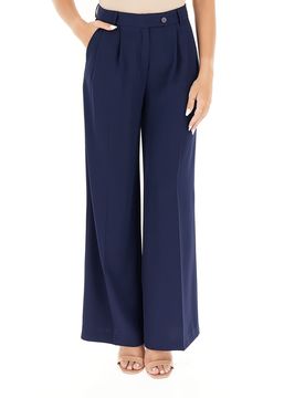 Pantalone a palazzo BLU NAVY 46