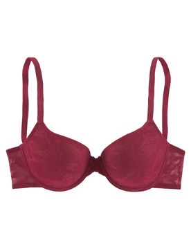 LASCANA Sujetador rojo violáceo