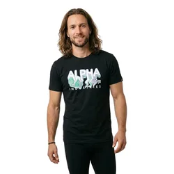 Industries T-shirt à Manches Courtes Nebula Black XL