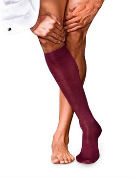 No. 6 Finest Merino & Silk Herren Kniestrümpfe