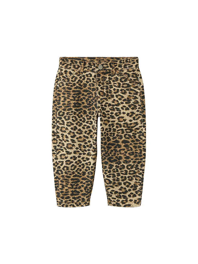 Pantaloni da bambina NMFBELLA marrone 104 - Name it - FashionsVida