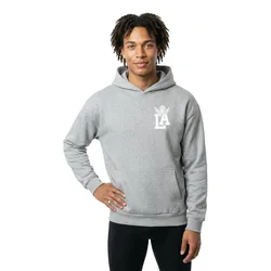 Felpa Con Cappuccio Los Angeles Wings Grey XL