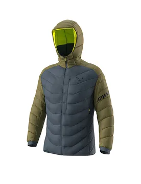 Giacca isolante da uomo con cappuccio e piumino Tigard oliva XL - Dynafit - FashionsVida