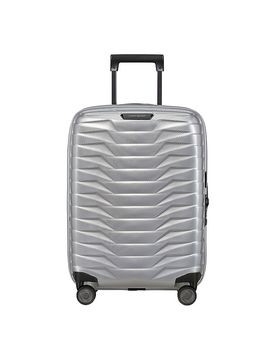 Equipaje de mano Trolley PROXIS 55cm expandible plata plata