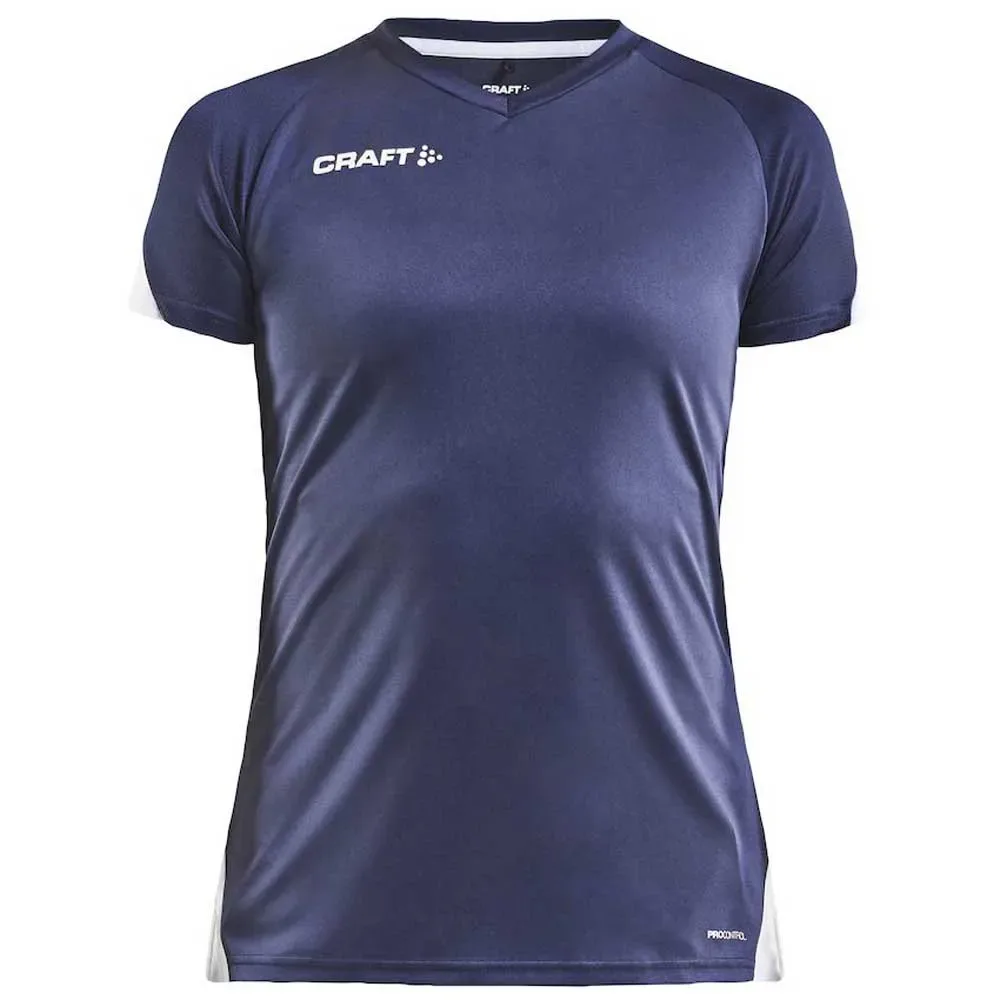 Pro Control Impact Short Sleeve T-shirt Navy / White S - Craft - FashionsVida