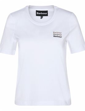 T-shirt Donna Barbour LTS0676 WH11