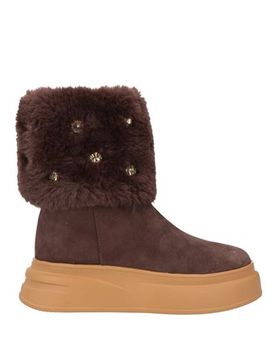 Stiefelette Damen Dunkelbraun 37 Damen