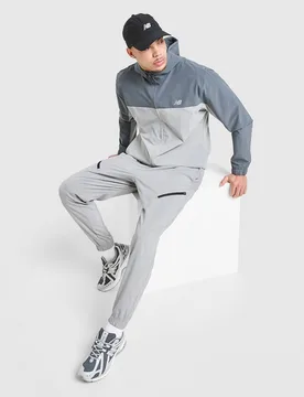 Woven Trainingshose - Herren, Grau - male - Size: S - New Balance - FashionsVida