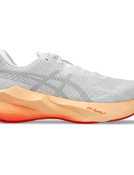 NOVABLAST 6 Laufschuhe Herren White/Orange Glow 45 - Asics - FashionsVida