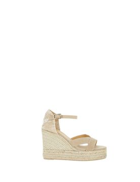 CASTAÑER Espadrillas con zeppa BEIGE 38