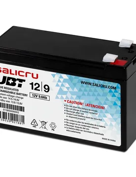 Batterie Ups Ubt 12/9 Black One Size unisex - Salicru - FashionsVida