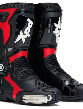 Stivali Moto XP6-S Nero/Rosso taglia 36 - Xpd - FashionsVida