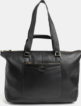Bolso de mujer de piel para ordenador portátil - Scharlau - FashionsVida