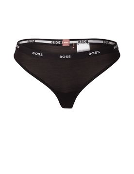 BOSS Tanga negro / offwhite