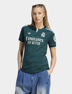 Womens Maglia Away Real Madrid 26/27 - Verde, verde verde Donna taglia 2XL - Adidas - FashionsVida