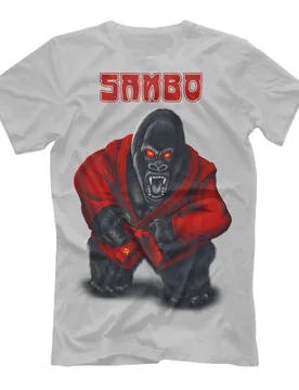 SAMBO USSR Gorilla Fight Sport Russian Martial Art T-Shirt. Summer Cotton Short Sleeve O-Neck Mens T Shirt New S-3XL - Aliexpress - FashionsVida