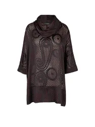 Doris Streich Chemisier violet 40