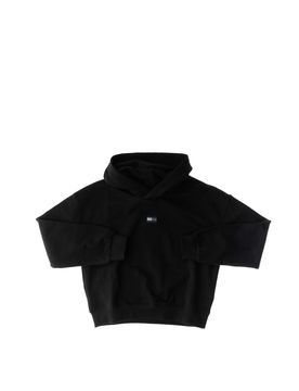 Felpa con cappuccio NERO 16