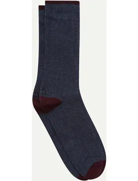 Calcetín media pierna liso vanisado de hombre - Kiff-Kiff - FashionsVida