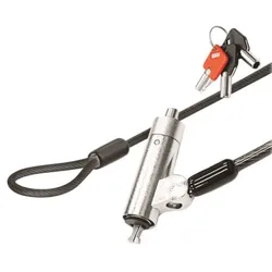Tnb Câble De Sécurité Pour Ordinateur Portable Key Nano & Wedge Silver / Black One Size unisex