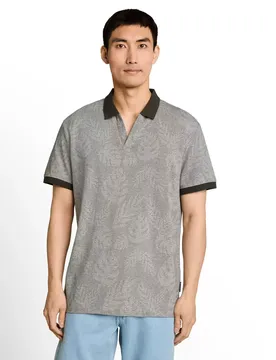 XXL jaquard polo male