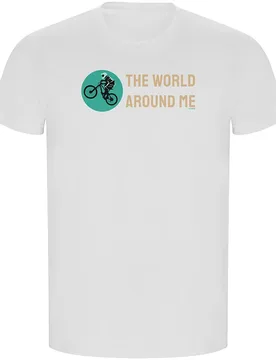 T-shirt à Manches Courtes The World Around Me Eco - Kruskis - FashionsVida