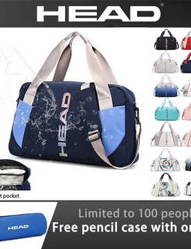 HEAD Waterproof Travel Bag Luggage Duffel Large Tote Bag,Crossbody Women Men Yoga Sports Gym Fitness Bags with Wet Pocket Tennis - Aliexpress - FashionsVida