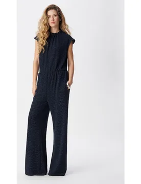 Mono de mujer con diseño en espiga de lurex - IKKS - FashionsVida