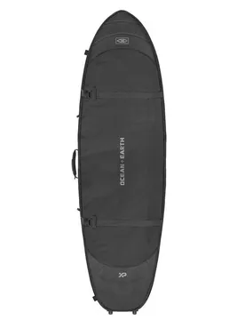 Housse De Planche De Surf Triple Wheel Hypa Fish Shortboard 7´0´´ Black One Size unisex