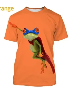 Summer New 3D Funny Tree Frog Graphic T shirts For Men Fashion Casual Animal Print T Shirt Personality Interesting Trend T-shirt - Aliexpress - FashionsVida