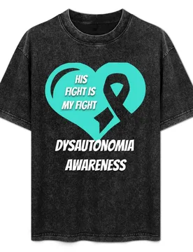 Dysautonomia Awareness T-Shirt Casual Fashion Short Sleeve Cotton T-Shirt - Aliexpress - FashionsVida