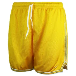 Training Shorts Stretch Waist Yellow Womens Bottoms 334411 703 - Size Small