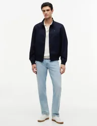 Pure Cotton Harrington Jacket Navy male