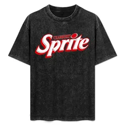 Sprite Cranberry T-Shirt Relaxed Casual Short Sleeve Tee