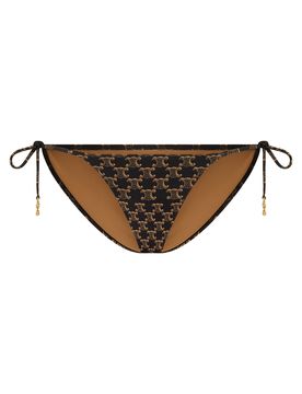 Celine Monogram Mini Slip Bikini