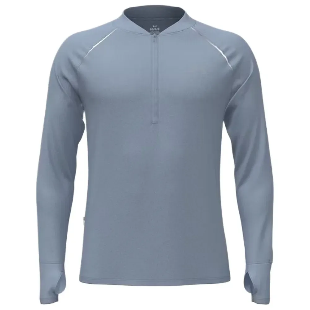 Velociti Half Zip Sweatshirt Blue / Reflective L Men - Under armour - FashionsVida