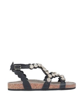 Sandalias Mujer Negro 36 Mujer