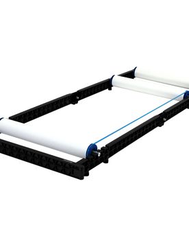 Rodillo compact rodillos bicicleta Negro (UNICA)