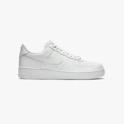 Unisex Air Force 1 '07 Trainers White/white Leather - Size Uk 11