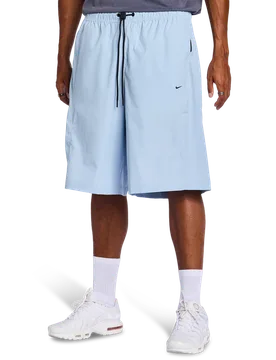 Tech Men Shorts - Blue - Size M - Poly Woven - Blue - Size: Medium - Nike - FashionsVida
