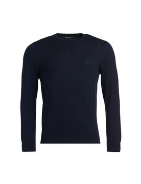 Barbour - Maglia Blu Crew MKN1164