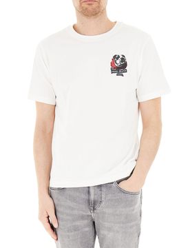 T-shirt girocollo BIANCO XL
