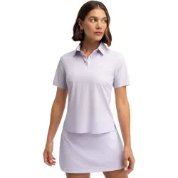 Polo técnico golf manga corta mujer Sawgrass Lilac