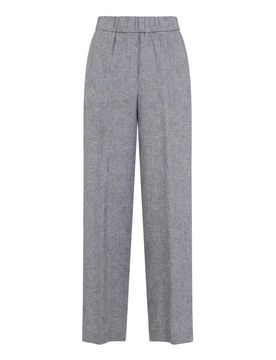 Peserico Pantaloni dritti in lino