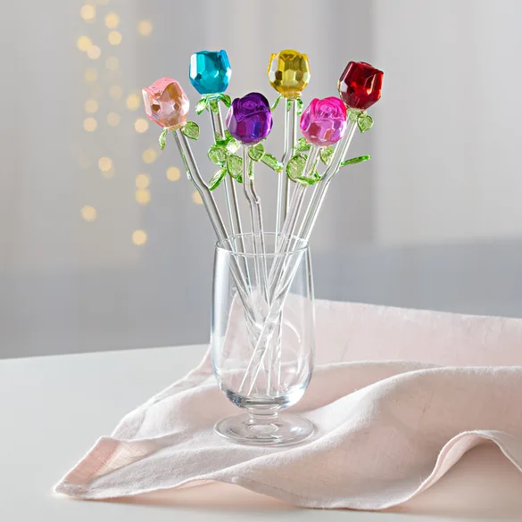 Glas-Rosen 6er-Set Eldo - Eldo - FashionsVida