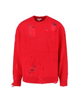 Lambswool Blend Crewneck Sweater